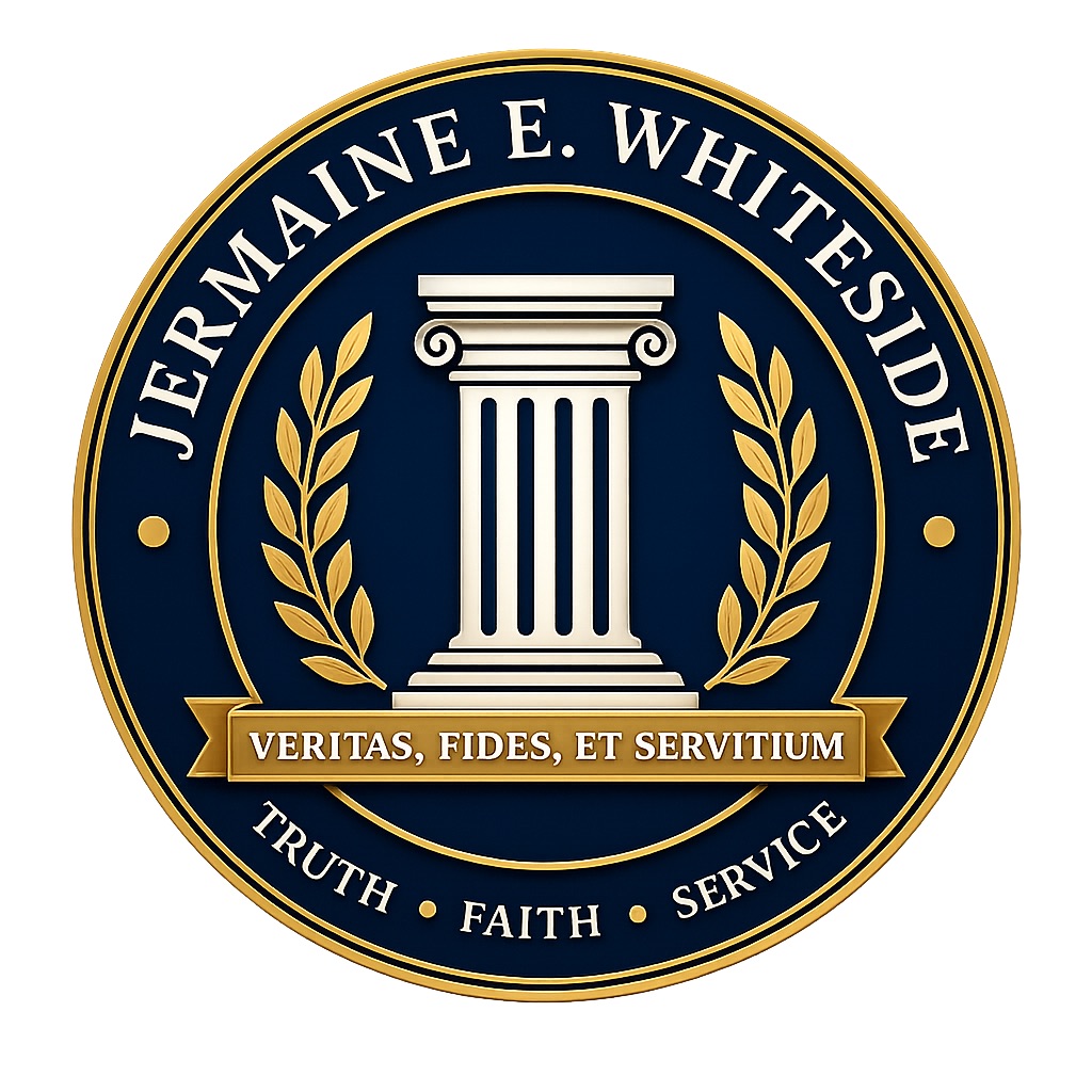 Jermaine E. Whiteside website seal